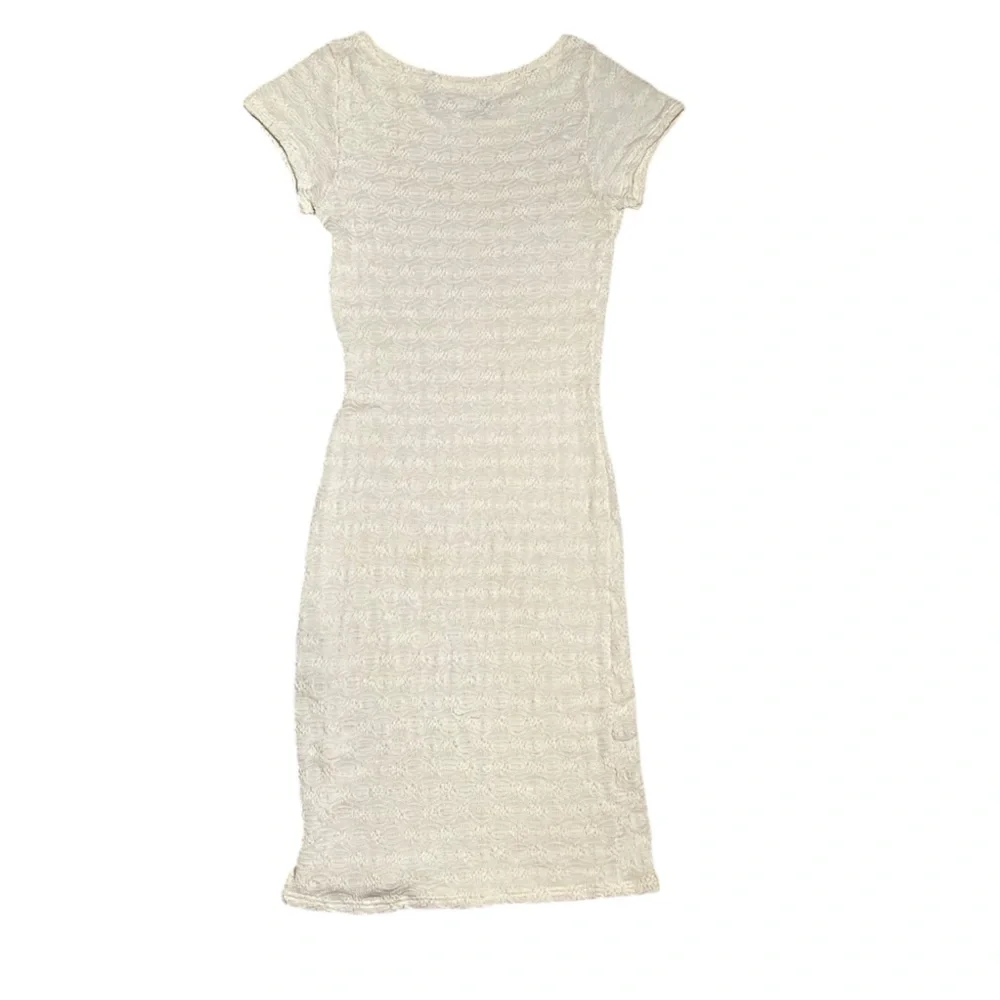 Nation LTD textured white midi dress - Picture 3 of 7